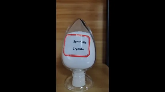 for Aluminum Fluoride Industry Production Granular Synthetic Cryolite