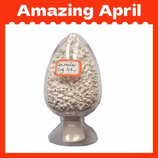 for Aluminum Fluoride Industry Production Granular Synthetic Cryolite